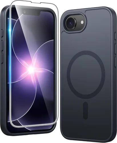 Miniatura 23 de FNTCASE Funda para iPhone 13 Pro-Max: Fundas magnéticas transparentes compatibles con Magsafe Slim anti amarillamiento protección contra caídas