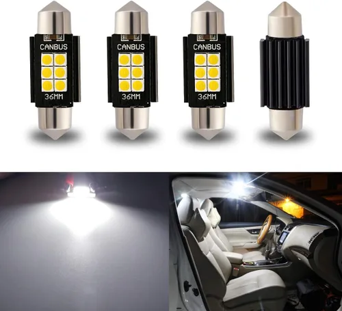 Miniatura 8 de iBrightstar DE3175 DE3021 Festoon de 9-30 V - Focos LED de 1.25 pulgadas (31 mm) extremadamente brillantes y sin errores para luces