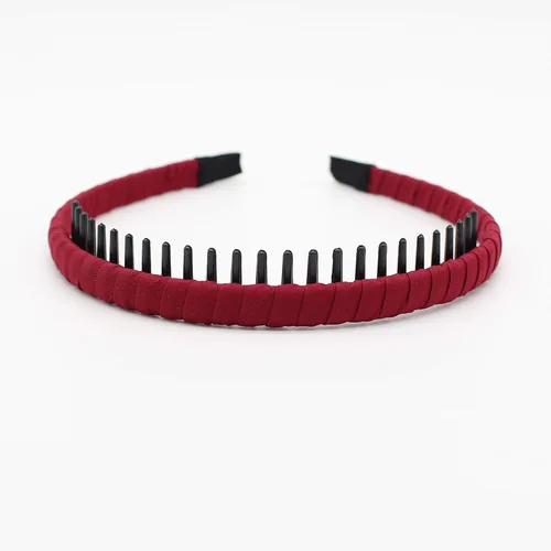 Miniatura 4 de JOBAND Diadema de Aro con Púas Multicolor, Diadema con Peine, Accesorios para el Cabello Suave y Cómodo, Antideslizante para Mujeres/Niñas
