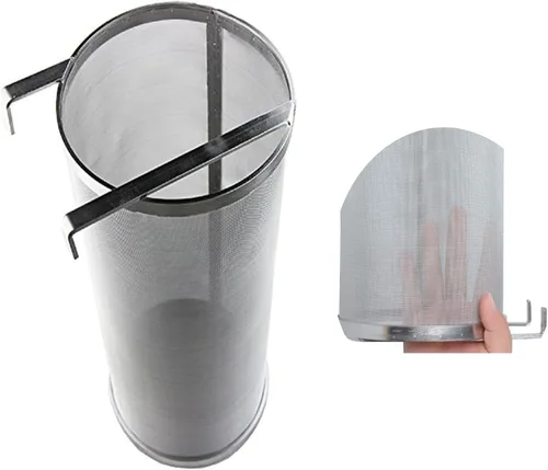 Miniatura 8 de Hop Spider - Filtro de acero inoxidable de malla de 300 micrones para hervidor de cerveza casero