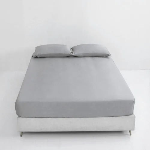 Miniatura 7 de Sábana bajera ajustable de 1 pieza de calidad hotelera, lujosa y suave, sábana inferior de calidad egipcia con bolsillo profundo de hasta 16