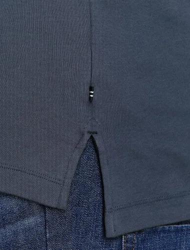 Miniatura 3 de Nautica Polo de algodón suave liso de manga corta para hombre