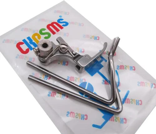 Miniatura 3 de CKPSMS Marca -1 juego de pie acolchado con guías izquierda y derecha #S521 compatible con/reemplazo para JUKI marca DDL-5550 8700 TL-18QVP, TL-2010Q