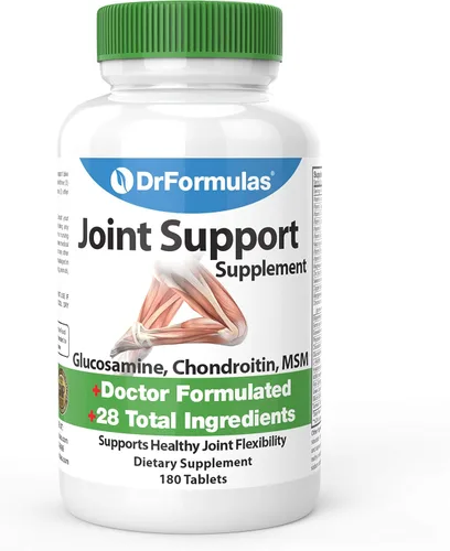 DrFormulas Suplementos de apoyo articular para hombres y mujeres | Glucosamina Condroitina Msm, (Mendamina) Suministro para 60 días