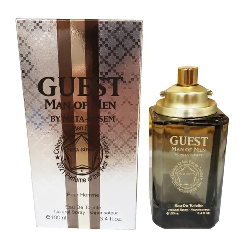 Miniatura 4 de GUEST MAN OF MEN Colonia, Eau de Toilette en espray para hombres, maravilloso regalo, aroma exclusivo, todo tipo de piel, una botella clásica, 3.4