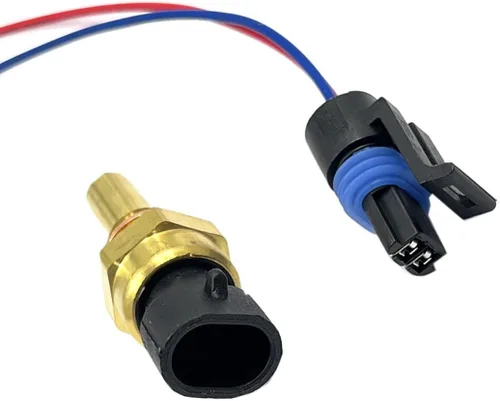 Miniatura 2 de FainWan 213-4514 213-4333 19236568 Sensor de Temperatura del Refrigerante del Motor con Conector Pigtail Compatible con Lacrosse Impala Express