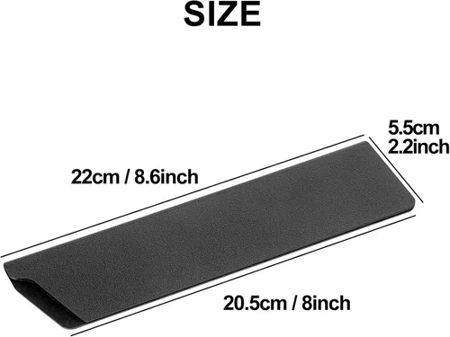 Miniatura 6 de Protector de cuchillos de chef de 8 x 2 pulgadas, juego de 2 fundas universales impermeables para cuchillos de cocina, fundas protectoras