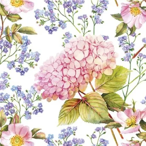 Miniatura 6 de Servilletas de papel botánicas con letras de verano, 40 servilletas de papel para el almuerzo, servilletas decorativas, servilletas de papel