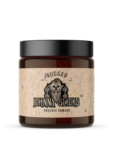 Miniatura 6 de Johnny Slicks Pomada a base de aceite Peinado orgánico para hombres, fijación baja a media Promueve el crecimiento saludable del cabello y ayuda