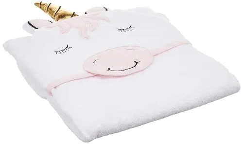 Miniatura 85 de Hudson Baby Toalla unisex de algodón con capucha con cara de animal para bebé, abeja amarilla, talla única Amarillo Bee