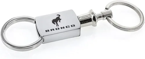 Miniatura 5 de Ford Bronco Llavero con Anilla, Etiqueta y Porta Llave Negro D
