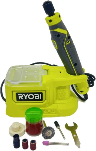 Miniatura 3 de Techtronics Ryobi ONE+ 18V PRT100B Herramienta Rotatoria Precisa Inalámbrica (Solo Herramienta - Batería y Cargador NO INCLUIDOS) La batería