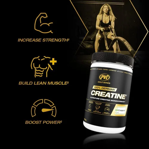 Miniatura 7 de PVL Creapure Creatina - 100% Puro Polvo de Monohidrato de Creatina Alemán - 82 Porciones - 410 g