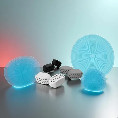 Miniatura 4 de 6 unidades de ejercitador de mandíbula para hombres, niveles de resistencia, sin BPA, silicona para ejercitadores de mandíbula, tabletas