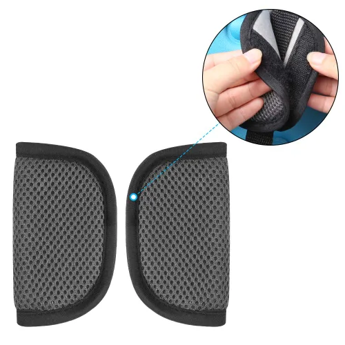 Miniatura 2 de Accmor Correas de asiento de automóvil para bebés y niños, fundas suaves para correas de asiento de automóvil, fundas de cinturón de seguridad