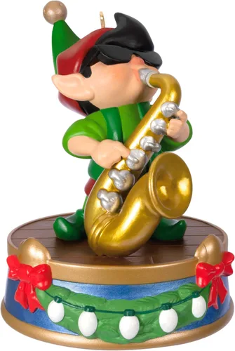 Miniatura 7 de Adorno Navideño Hallmark Keepsake 2023, Podadores de Árboles del Polo Norte, Regalos para Ella