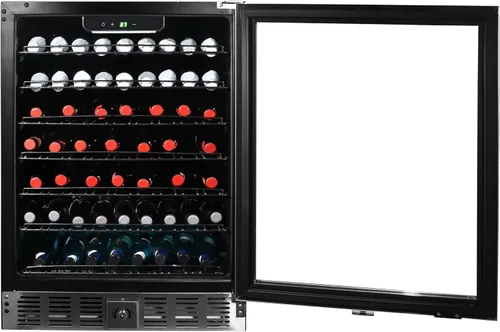 Miniatura 2 de Frigidaire Galería, 22.5" de ancho enfriador de bebidas, 30 botellas de acero inoxidable, con cerradura, puerta de vidrio templado, sin escarcha