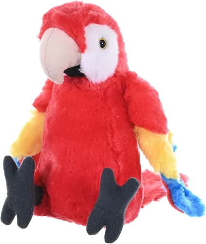 Miniatura 2 de Wild Republic Peluche de guacamayo escarlata, animal de peluche, regalo para niños, Cuddlekins de 8 pulgadas
