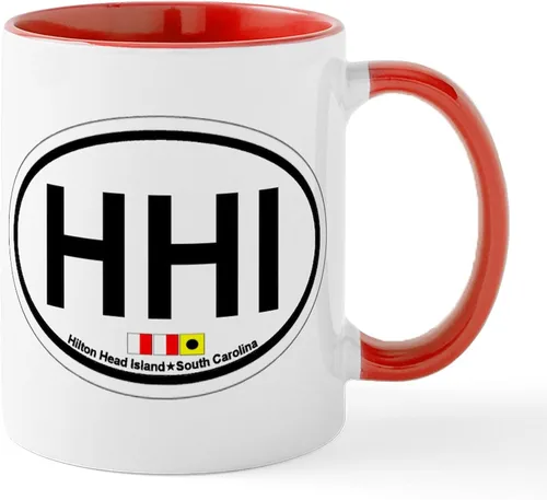 Miniatura 8 de CafePress Hilton Head Island SC - Taza de café de cerámica (11.0 fl oz)