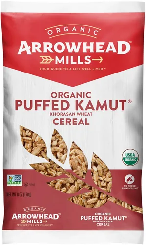 Miniatura 10 de Arrowhead Mills Cereal, Trigo inflado, bolsa de 6 oz. (paquete de 12)