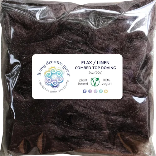 Miniatura 52 de Fibra de algodón para hilar, mezclar, fieltro y arte de fibra. Suave peinado vegano Top Roving. Merlot