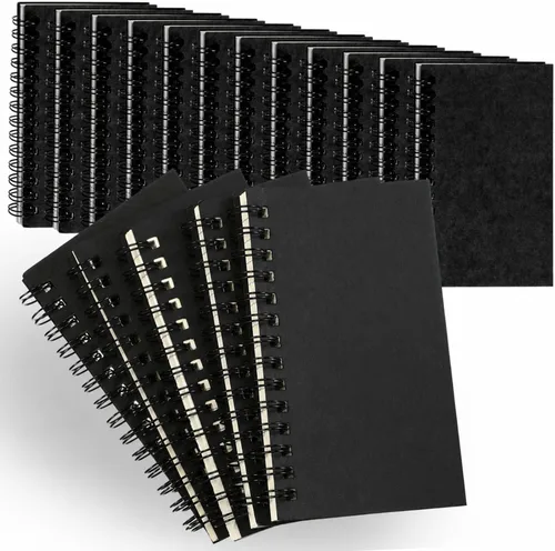 Miniatura 15 de Jutom 2 cuadernos pequeños en espiral, blocs de notas de 3 x 5 pulgadas, cuadernos de bolsillo pequeños a granel, mini bloc de notas con páginas