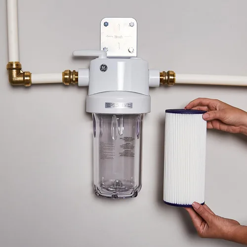Miniatura 3 de GE FXHSC - Filtro de agua para toda la casa, repuesto para sistema de filtración de agua, certificado NSF: reduce los sedimentos, el óxido y otras