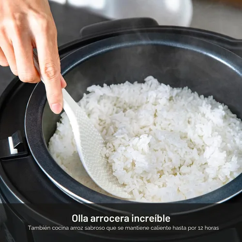 Miniatura 6 de Tiger COL-A40U - Multicocina eléctrica compacta 8 en 1 de 2.6 cuartos con 21 menús programados (Negro) 2.6-Qt Multi-Cooker, 8 Manual Plus 21