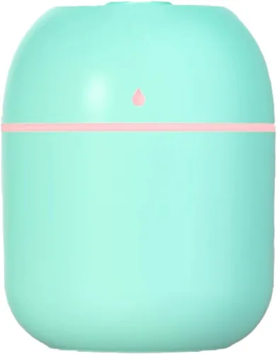 Mini humidificador portátil pequeño humidificador de niebla fría escritorio personal alimentado por USB súper silencioso para viajes, automóvil,