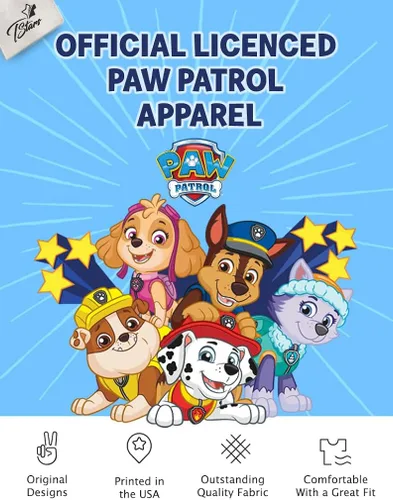 Miniatura 5 de Camiseta de manga larga oficial de la Patrulla Canina lista para la acción para niños y niños