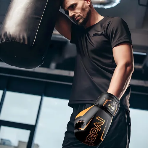 Miniatura 2 de Guantes de boxeo, entrenamiento de boxeo profesional, guantes de kickboxing para hombres, mujeres, adultos, niños, acolchado de varias capas