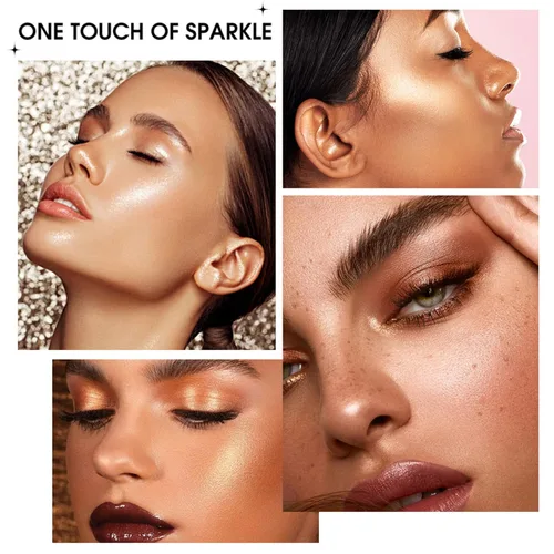Miniatura 5 de Juego de barras de sombra de ojos, color crema mate para ojos, lápiz de ojos brillante, sombra de ojos impermeable, larga duración Conjunto B