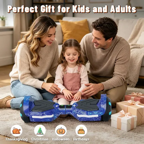 Miniatura 6 de SIMATE Patinete, altavoces Bluetooth y ruedas LED iluminadas, control por APP, motores duales de 250W, velocidad máxima de 8.5 mph y alcance máximo