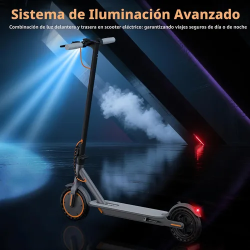Miniatura 5 de NAVIC Electric Scooter with Dual Suspension, 8.5”/10" Tires, 350W/500W Motor, 19/22 Mph, Max 22/25/27/49Miles Range, Foldable E Scooter for Adults