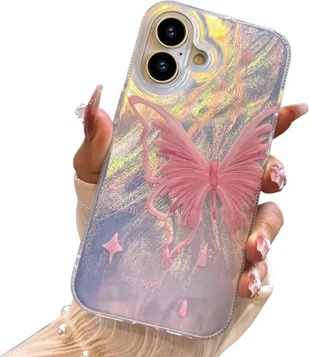 Miniatura 106 de I-MGAE-IN-AR Funda compacta para iPhone 11, diseño de mariposa, marco de protección de lente de cámara con diamante 3D, bonitas fundas protectoras
