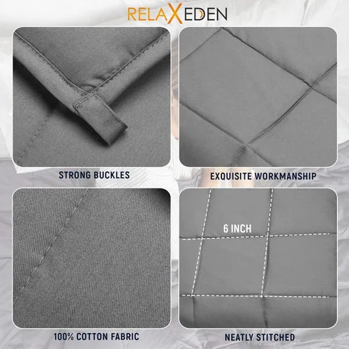 Miniatura 4 de Manta con peso Relax Eden y funda de edredón extraíble y lavable