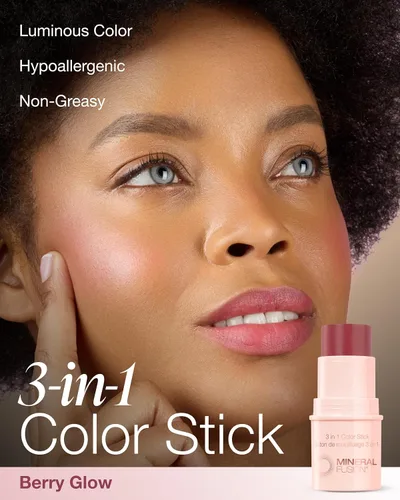 Miniatura 2 de Stick de maquillaje 3 en 1 , Berry Glow