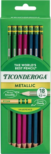 Miniatura 18 de Ticonderoga® Lápices pastel, 2 suaves, colores surtidos, paquete de 10 lápices