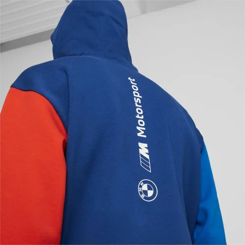Miniatura 10 de PUMA Sudadera con capucha de forro polar BMW M Motorsport Essentials para hombre