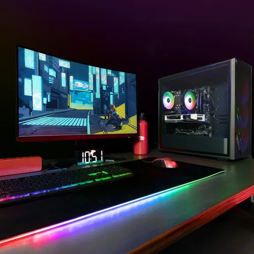 Miniatura 12 de iBUYPOWER Scale Gaming PC de escritorio AMD Ryzen 5 8400F CPU, NVIDIA GeForce RTX 5050 8GB GPU, 16GB DDR5 RGB 5200MHz RAM, 1TB NVMe SSD, Windows 11
