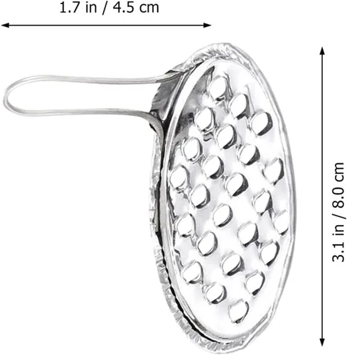 Miniatura 2 de Yardwe Raspador de gelatina de acero inoxidable, juego de 5 piezas, herramienta de cocina multiusos para fideos fríos, queso de frutas, queso