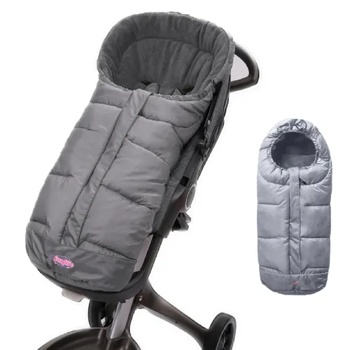 Miniatura 10 de Go - Saco de dormir repelente al agua para cochecito de bebé de 3 estaciones, cómodo saco de dormir para bebé, para invierno, al aire libre