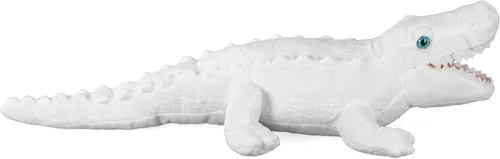 Miniatura 5 de Wild Republic Peluche de cocodrilo blanco, peluche de juguete, regalos para niños, Cuddlekins de 12 pulgadas