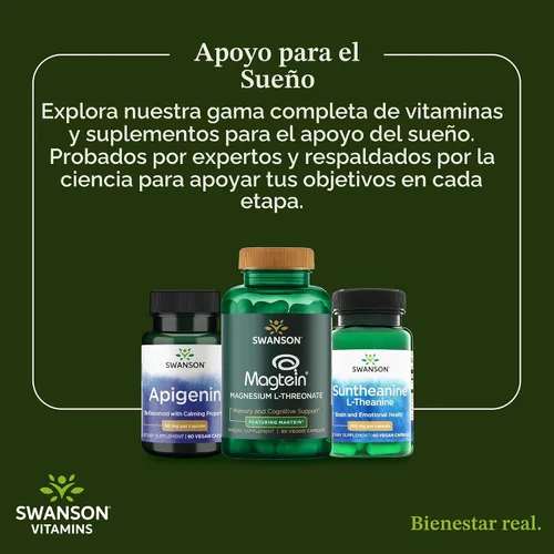Miniatura 6 de Swanson Apigenina, 0.0018 oz, 90 cápsulas