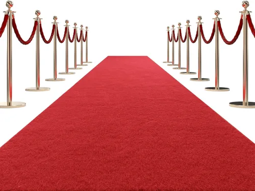 Miniatura 11 de HOMBYS Alfombra de pasillo extra gruesa de 450 GSM, 0,9 x 4,6 m, alfombra roja para fiestas y eventos, alfombra de felpa resistente para escalones