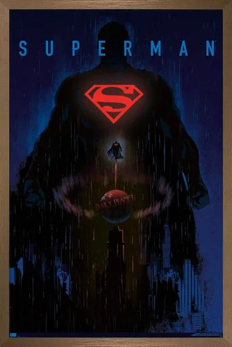 Miniatura 12 de DC Comics: Dark Artistic - Póster de pared de Superman, 34 pulgadas de largo x 22.4 pulgadas de ancho, versión premium sin marco