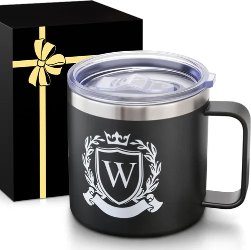 Miniatura 13 de MNZZ Taza de Café Aislada Personalizada de 14 Oz de Acero Inoxidable a Prueba de Fugas Taza de Agua Grande Pesada Taza Cafe Accesorios de Viaje
