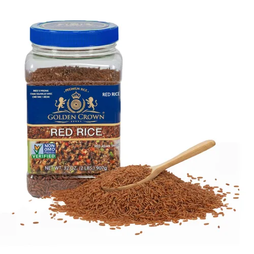 Miniatura 13 de Golden Crown Arroz Salvaje Premium Alto en Proteínas, Envejecido Naturalmente Sin Gluten + Libre de OMG Vegano, Granos Sabrosos y Deliciosos Bajos