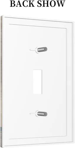 Miniatura 168 de Placa Decorativa de Pared de Granja Rústica con Cuerno de Madera para Puerta de Granero 1 Banda Duplex Cubiertas de Toma Eléctrica Soltera