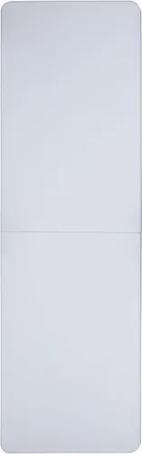 Miniatura 4 de Flash Furniture Kathryn - Mesa plegable rectangular de plástico ajustable de 8 pies con asa de transporte, mesa plegable para eventos en interiores